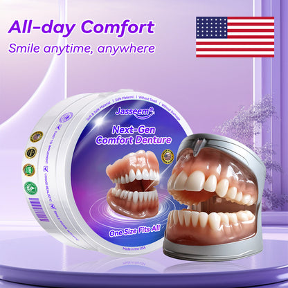 𝐉𝐚𝐬𝐬𝐞𝐞𝐦® Latest Premium Comfort Dentures🏆 (High-End Dentures, Easy to Wear - Limited Time 70% Discount)🔥