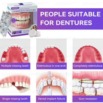 𝐉𝐚𝐬𝐬𝐞𝐞𝐦® Latest Premium Comfort Dentures💧 (High-End Dentures, Easy to Wear - Limited Time 70% Off)🔥