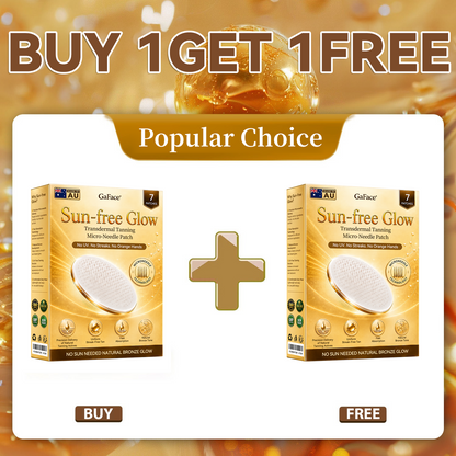 ✨👍𝗚𝗮𝗳𝗮𝗰𝗲® Sunless Natural Glow Transdermal Tanning Micro-Needle Patch