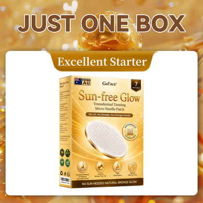 ✨👍𝗚𝗮𝗳𝗮𝗰𝗲® Sunless Natural Glow Transdermal Tanning Micro-Needle Patch