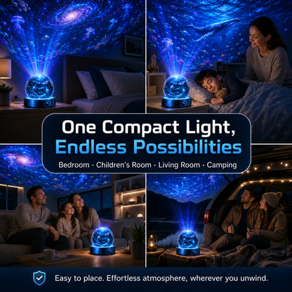 🎁🎁SCNDR® 360° Smart Holographic Projector (HD Smart Dynamic 5D)