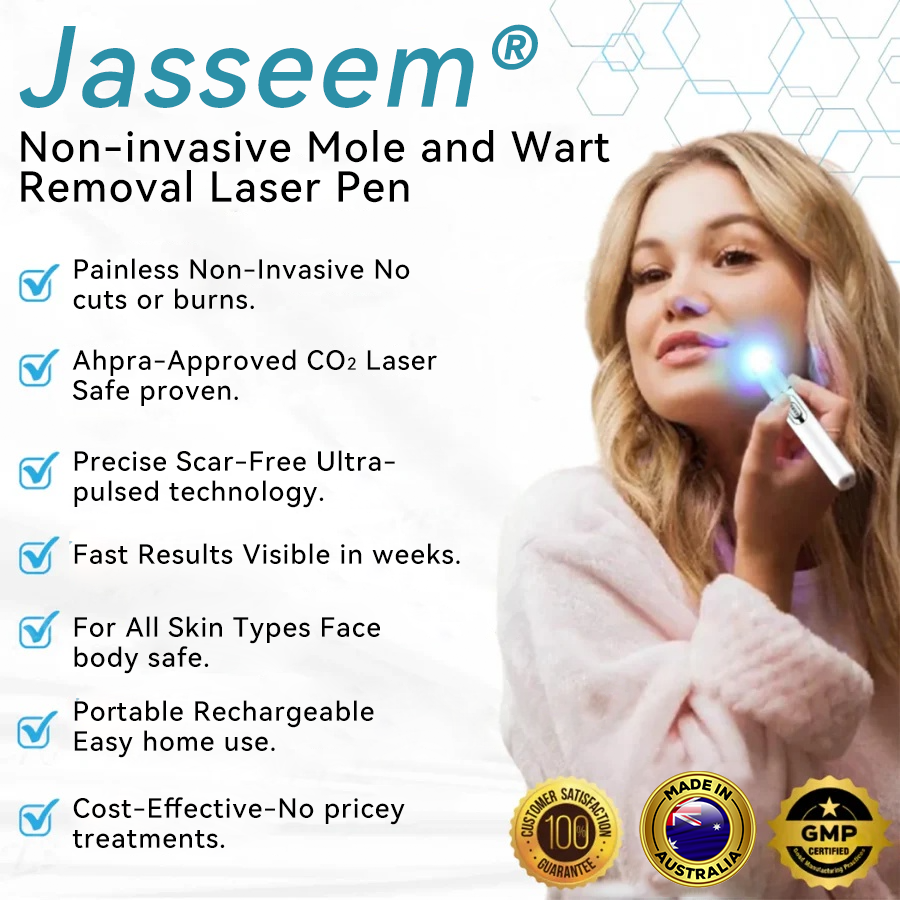 𝐉𝐚𝐬𝐬𝐞𝐞𝐦® Medical-Grade Laser Pen 🚚🎁(Powered by CO₂ laser technology – effectively removes moles, warts, skin tags, pigmentation marks, and other skin imperfections)