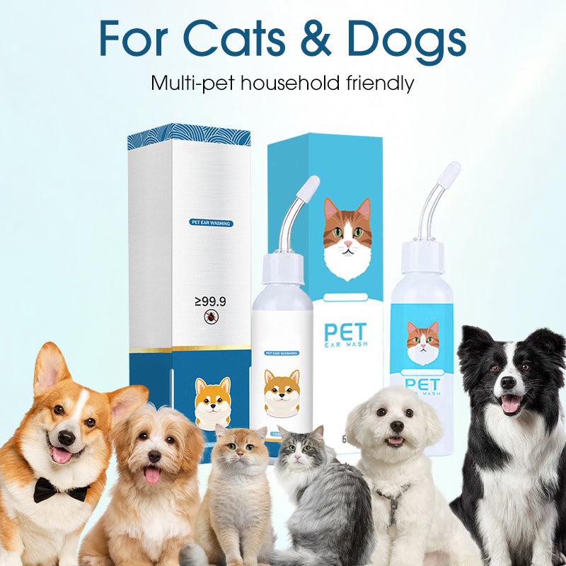 Official Store💕 Advanced Anti-Itch Ear Cleaner for Dogs & Cats
